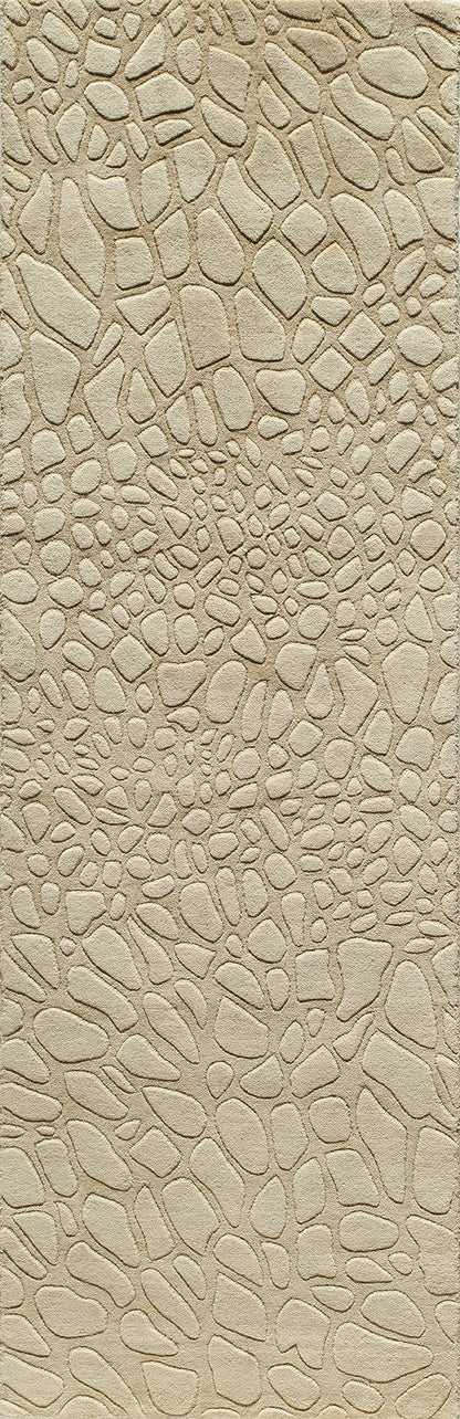 Momeni Gramercy GM-11 Beige Contemporary Hand Loomed Rug