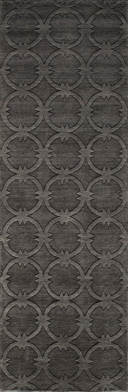 Momeni Gramercy GM-13 Charcoal Contemporary Hand Loomed Rug