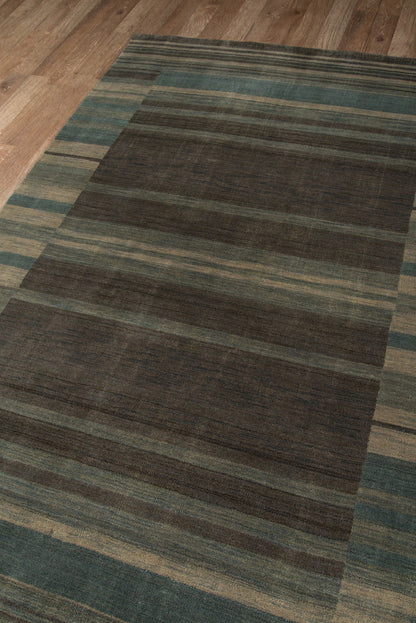 Momeni Gramercy GM-15 Blue Contemporary Hand Loomed Rug