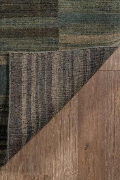 Momeni Gramercy GM-15 Blue Contemporary Hand Loomed Rug