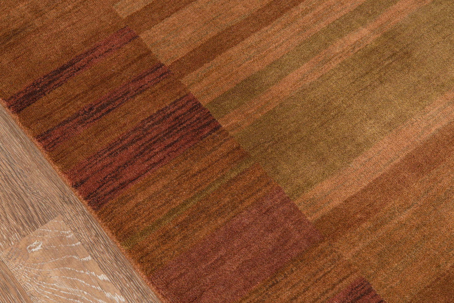 Momeni Gramercy GM-15 Rust Contemporary Hand Loomed Rug