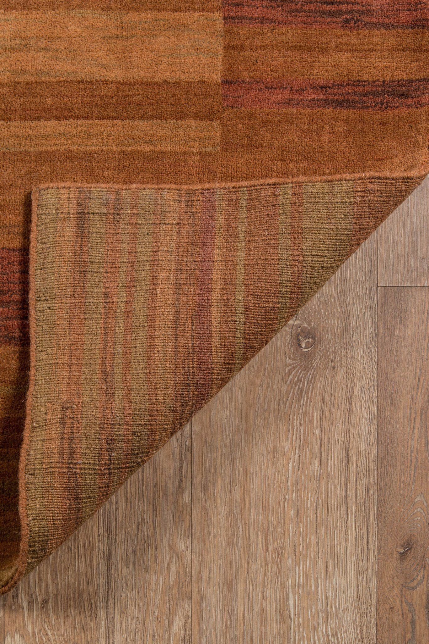 Momeni Gramercy GM-15 Rust Contemporary Hand Loomed Rug