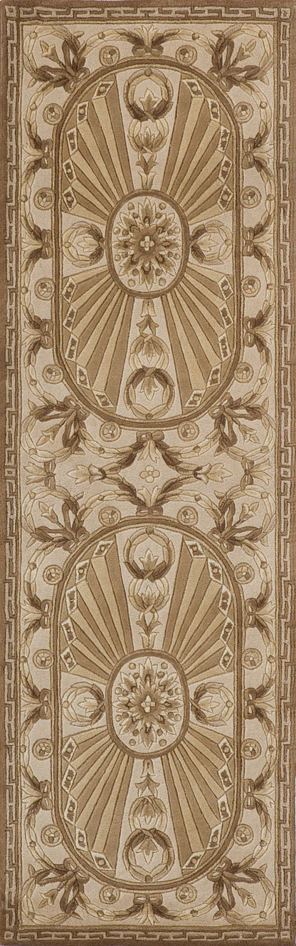 Momeni Harmony HA-15 Light Brown Transitional Hand Tufted Rug