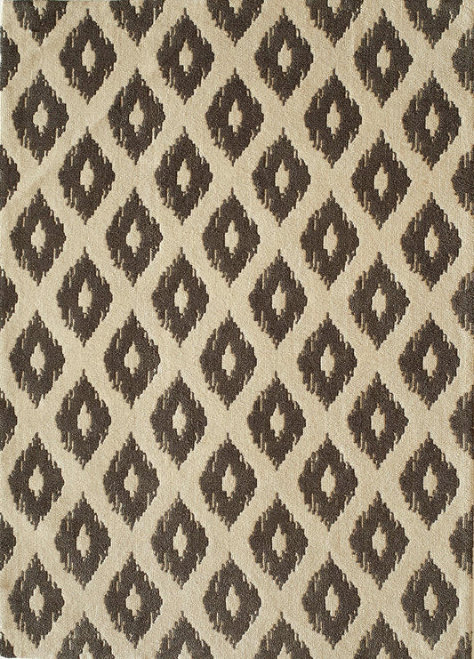 Momeni Heavenly HE-05 Khaki Transitional Hand Tufted Rug