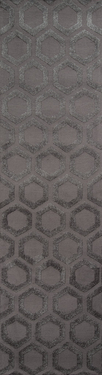 Momeni Heavenly HE-23 Charcoal Contemporary Hand Tufted Rug