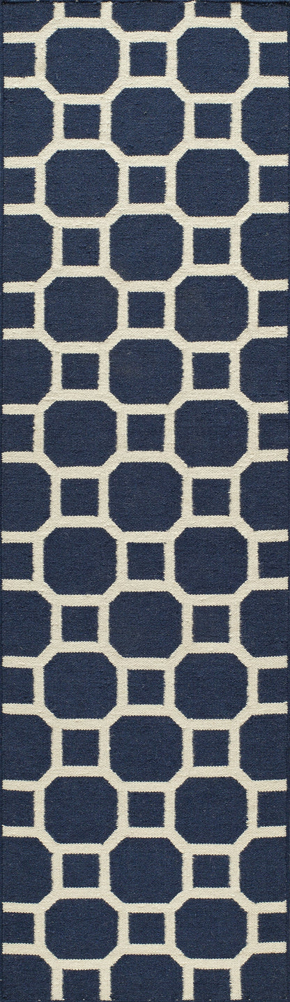 Momeni Laguna LG-01 Navy Contemporary Hand Woven Rug