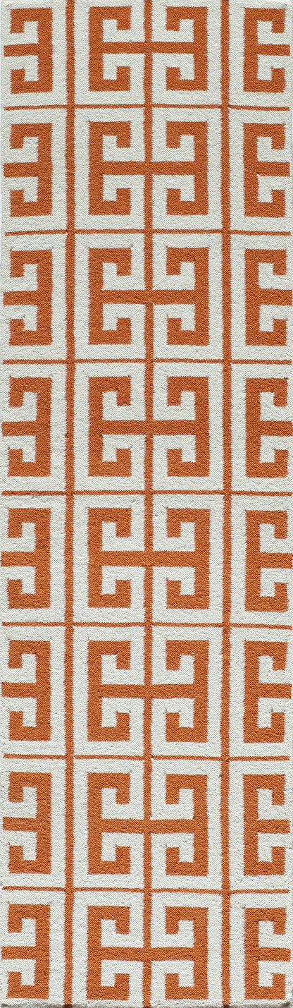 Momeni Laguna LG-05 Orange Contemporary Hand Woven Rug