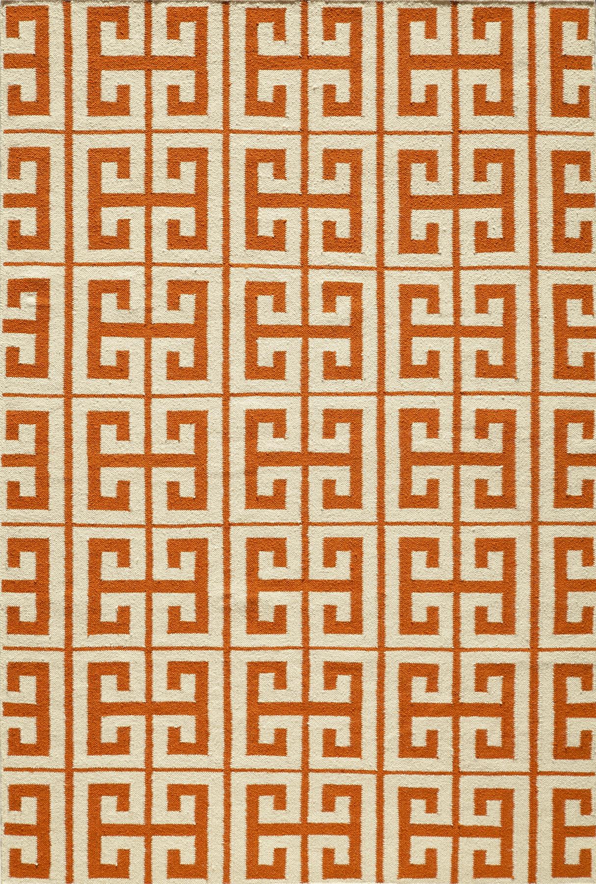 Momeni Laguna LG-05 Orange Contemporary Hand Woven Rug