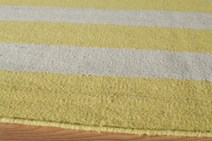 Momeni Laguna LG-12 Yellow Contemporary Hand Woven Rug