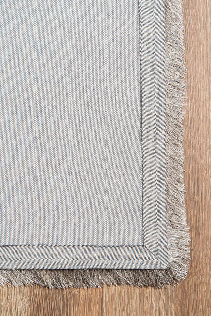 Momeni Luster Shag LS-01 Grey Contemporary Hand Tufted Rug
