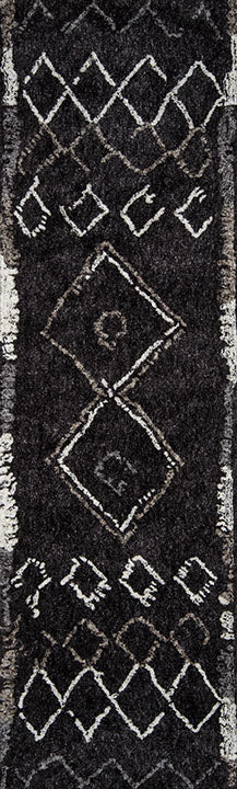 Momeni Margaux MGX-3 Black Contemporary Table Tufted Rug