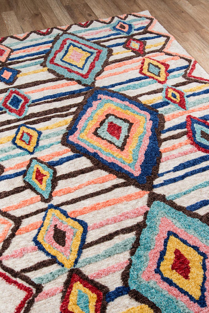 Momeni Margaux MGX-5 Multi Contemporary Table Tufted Rug