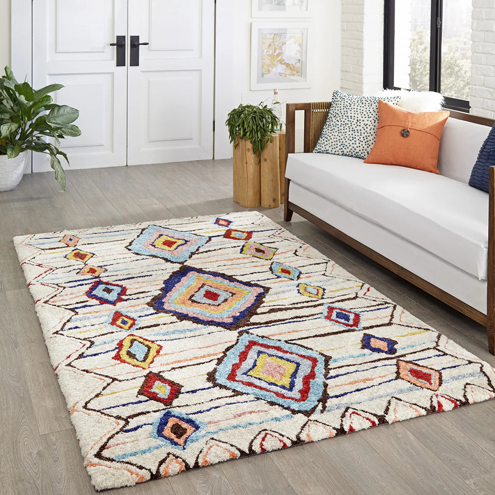Momeni Margaux MGX-5 Multi Contemporary Table Tufted Rug