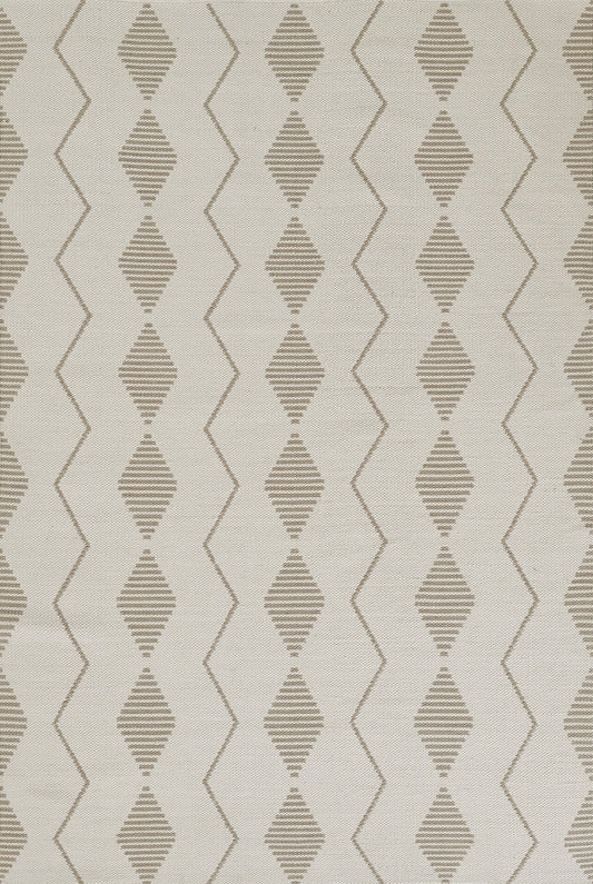 Novogratz Malmo MLO-3 Ivory Contemporary Hand Woven Rug