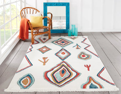 Momeni Monaco MOA-1 Multi Contemporary Machine Made Rug