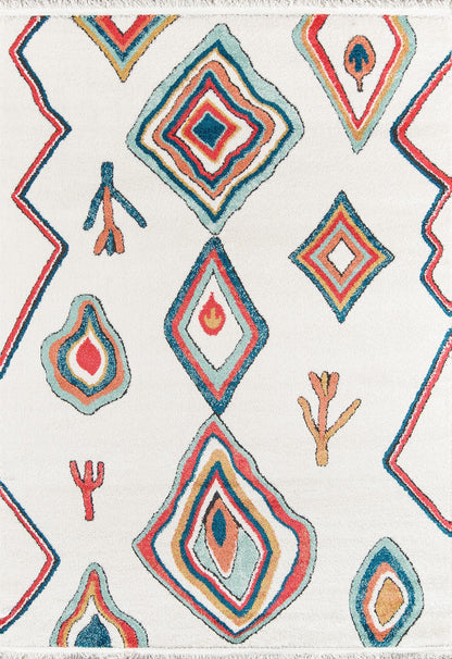 Momeni Monaco MOA-1 Multi Contemporary Machine Made Rug