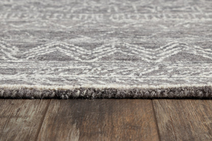 Momeni Mallorca MRC-1 Grey Contemporary Hand Hooked Rug