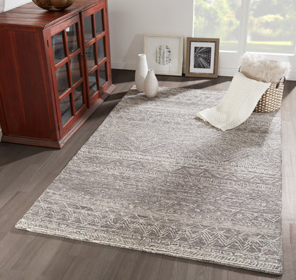 Momeni Mallorca MRC-1 Grey Contemporary Hand Hooked Rug