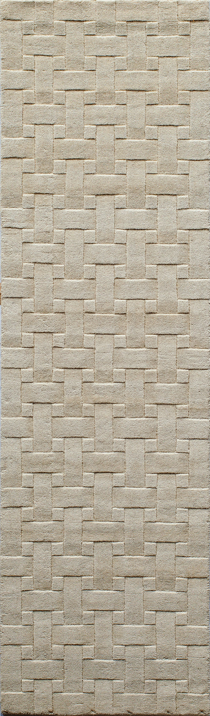 Momeni Metro MT-21 Ivory Contemporary Hand Tufted Rug