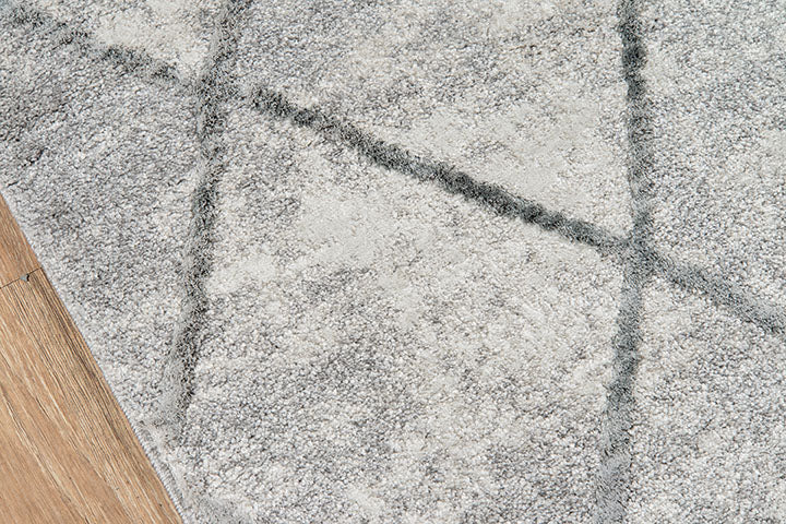 Momeni Matrix MTX-3 Grey Modern Machine Made Rug