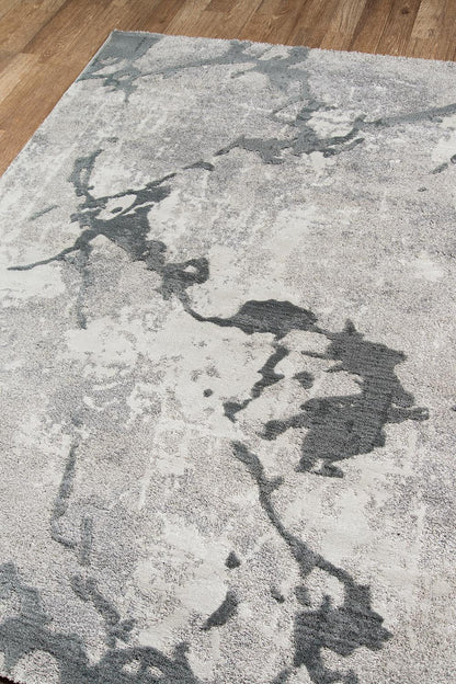 Momeni Matrix MTX-4 Grey Modern Machine Made Rug