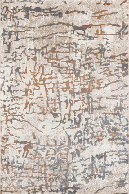 Momeni Matrix MTX-6 Copper Modern Machine Made Rug