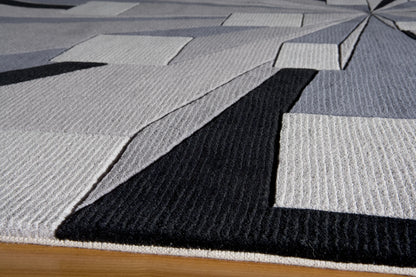 Momeni New Wave NW128 Gotham Contemporary Hand Tufted Rug