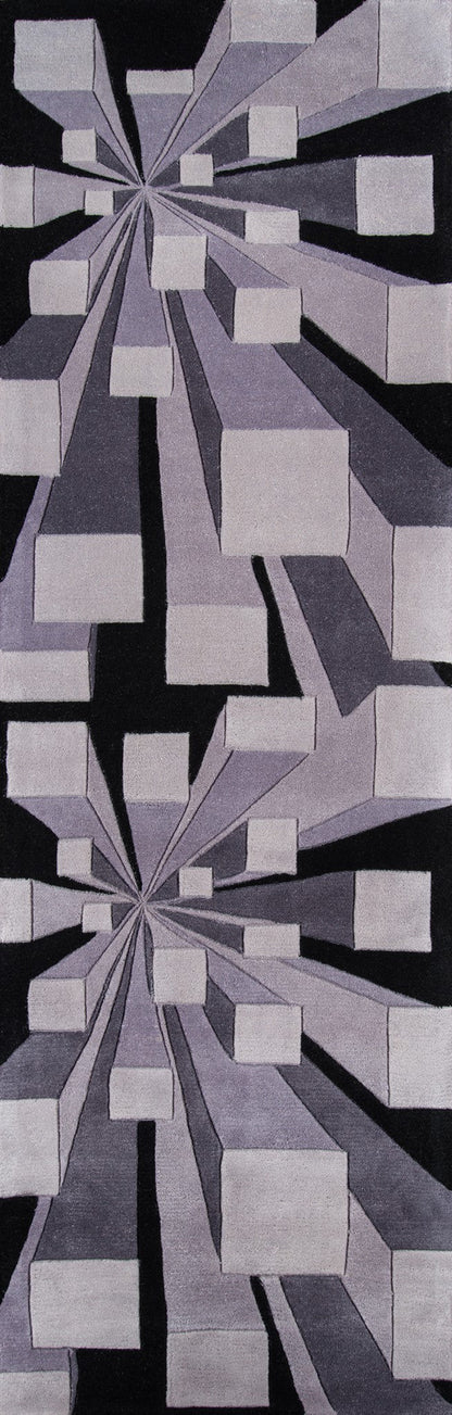 Momeni New Wave NW128 Gotham Contemporary Hand Tufted Rug