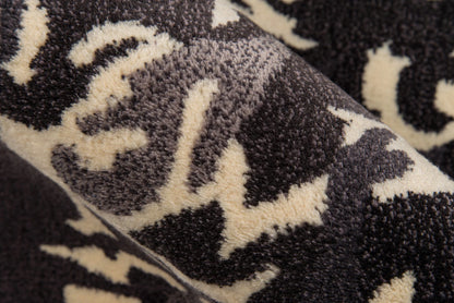 Momeni New Wave NW145 Charcoal Contemporary Hand Tufted Rug