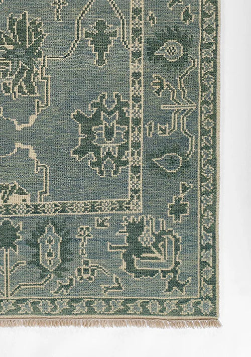 Momeni Nomad NOM-9 Blue  Hand Knotted Rug