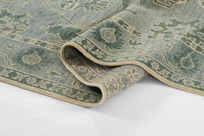 Momeni Nomad NOM-9 Blue  Hand Knotted Rug