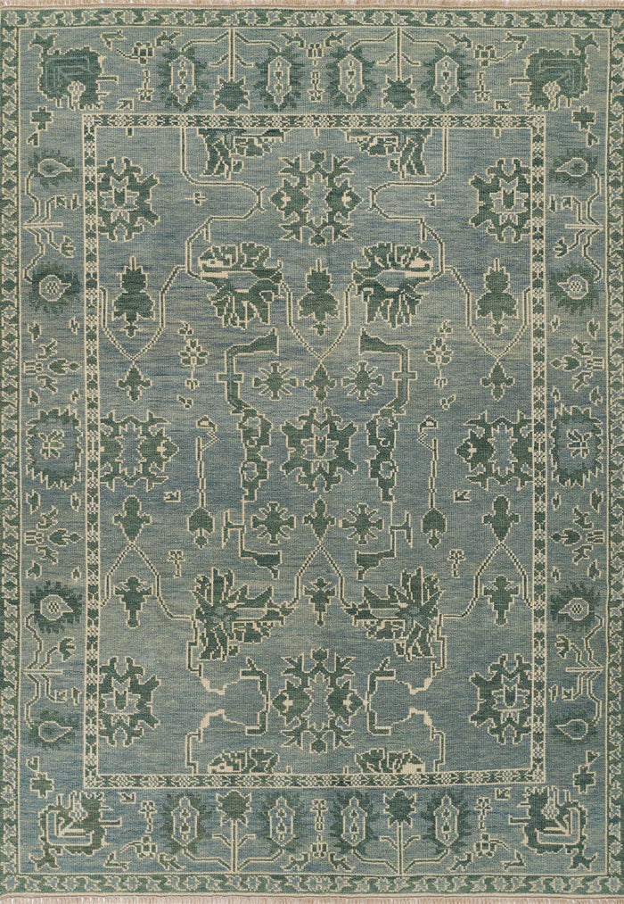 Momeni Nomad NOM-9 Blue  Hand Knotted Rug