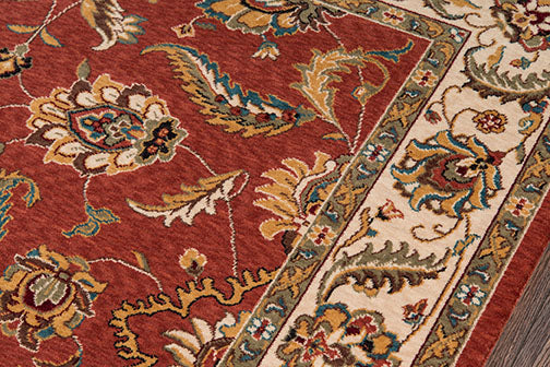 Momeni Persian Garden PG-10 Salmon Traditional Machine Made Rug