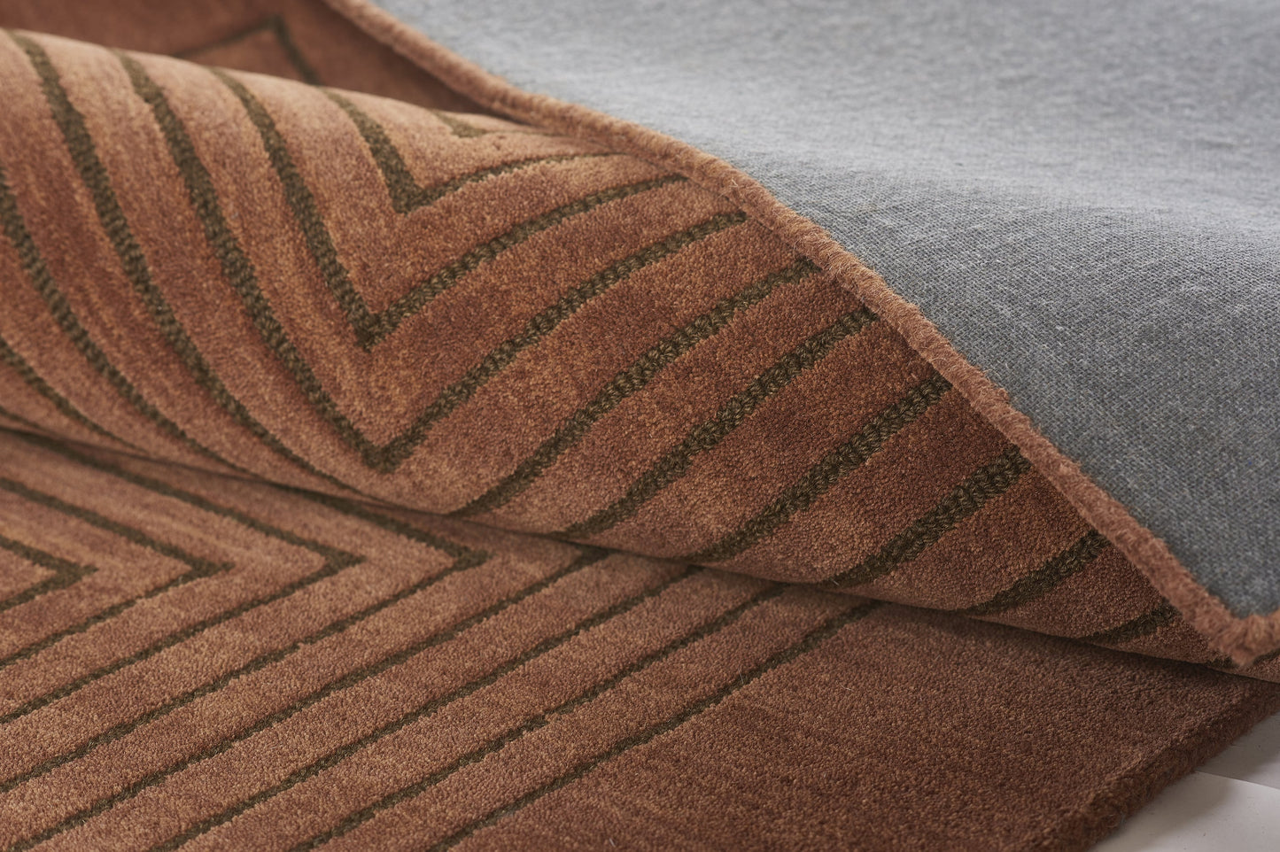 Momeni Simba SIM-3 Copper Contemporary Hand Tufted Rug