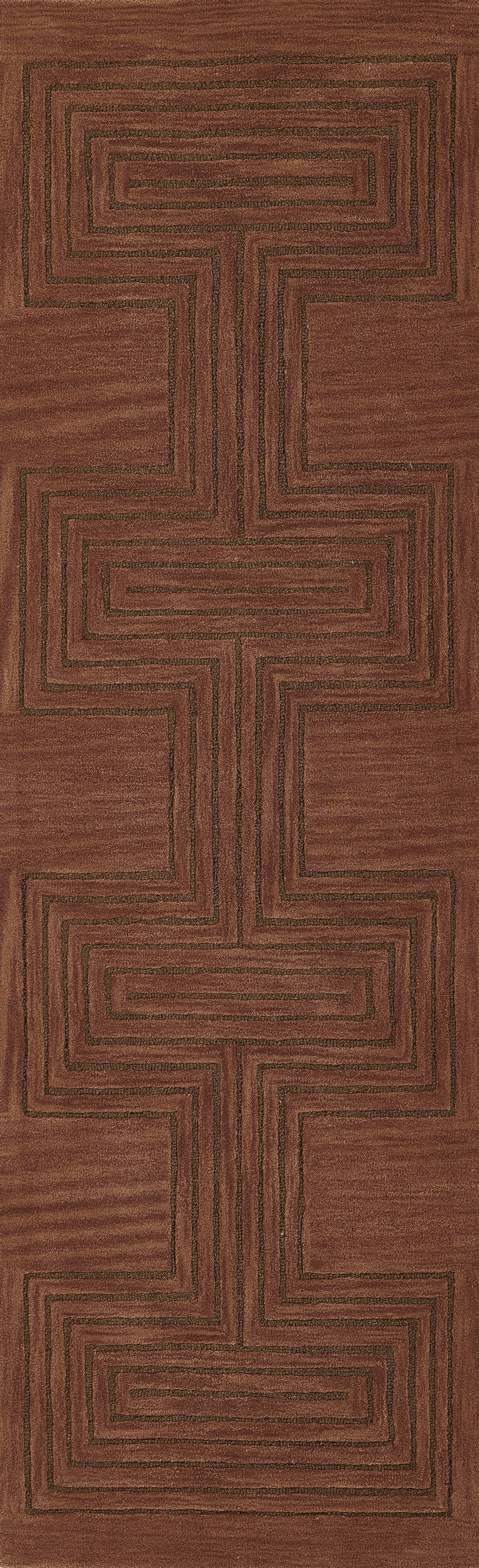 Momeni Simba SIM-3 Copper Contemporary Hand Tufted Rug