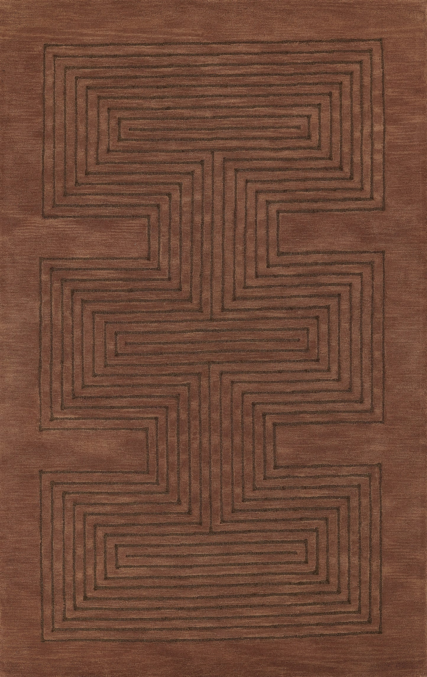 Momeni Simba SIM-3 Copper Contemporary Hand Tufted Rug
