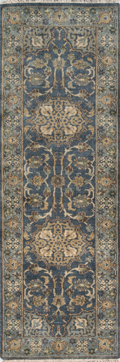 Momeni Shalimar SL-02 Blue Traditional Hand Knotted Rug