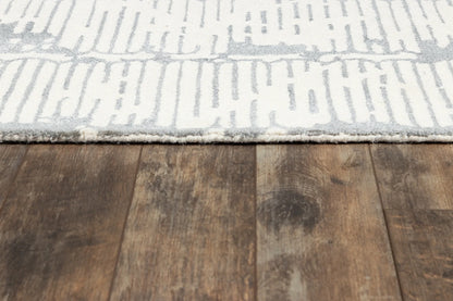Momeni Smith SMI-2 Grey Contemporary Hand Tufted Rug