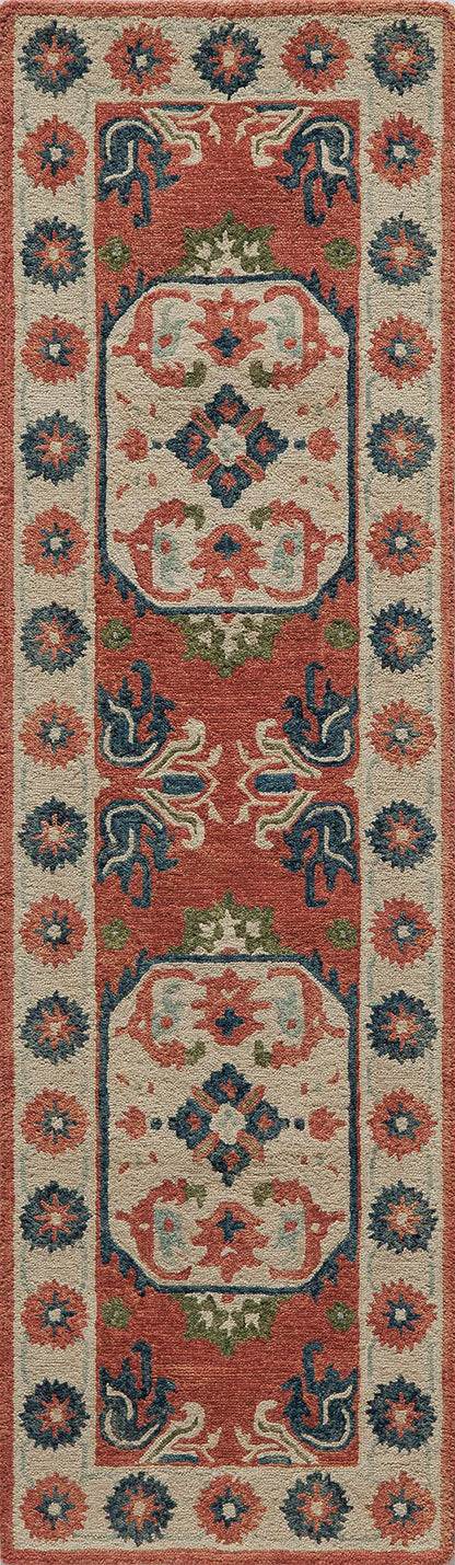 Momeni Tangier TAN-4 Ivory Traditional Hand Tufted Rug