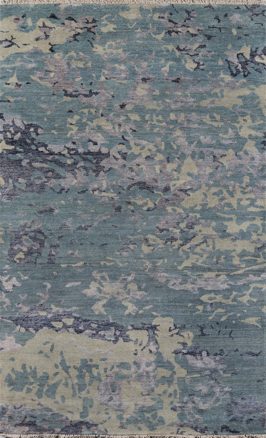 Momeni Terra TER-1 Blue Contemporary Hand Knotted Rug – Atlanta ...