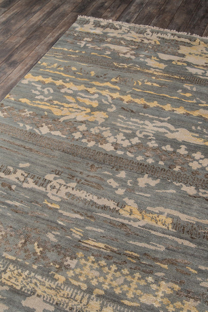 Momeni Terra TER-4 Grey Contemporary Hand Knotted Rug