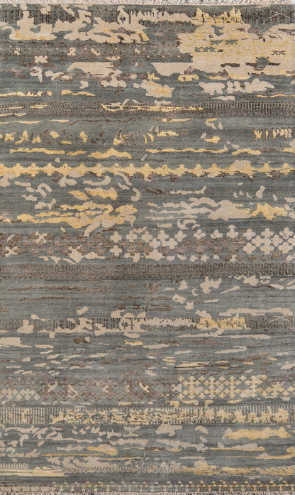 Momeni Terra TER-4 Grey Contemporary Hand Knotted Rug