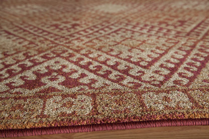 Momeni Vista VA-04 Red Casual Machine Made Rug