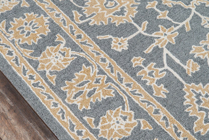 Momeni Valencia VAL-2 Grey Traditional Hand Tufted Rug