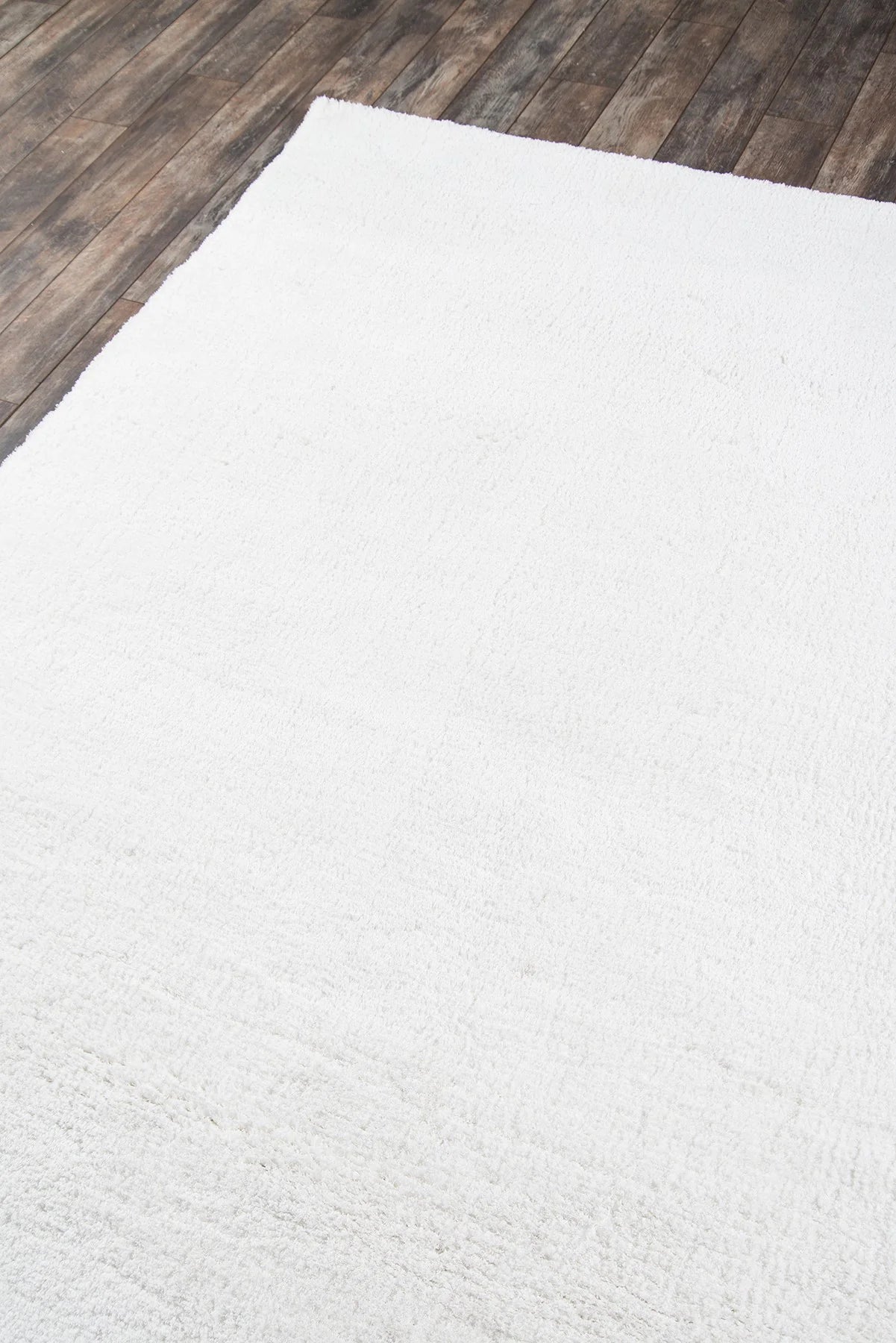 Momeni Velvet Shag VS-01 White Modern Hand Hooked Rug