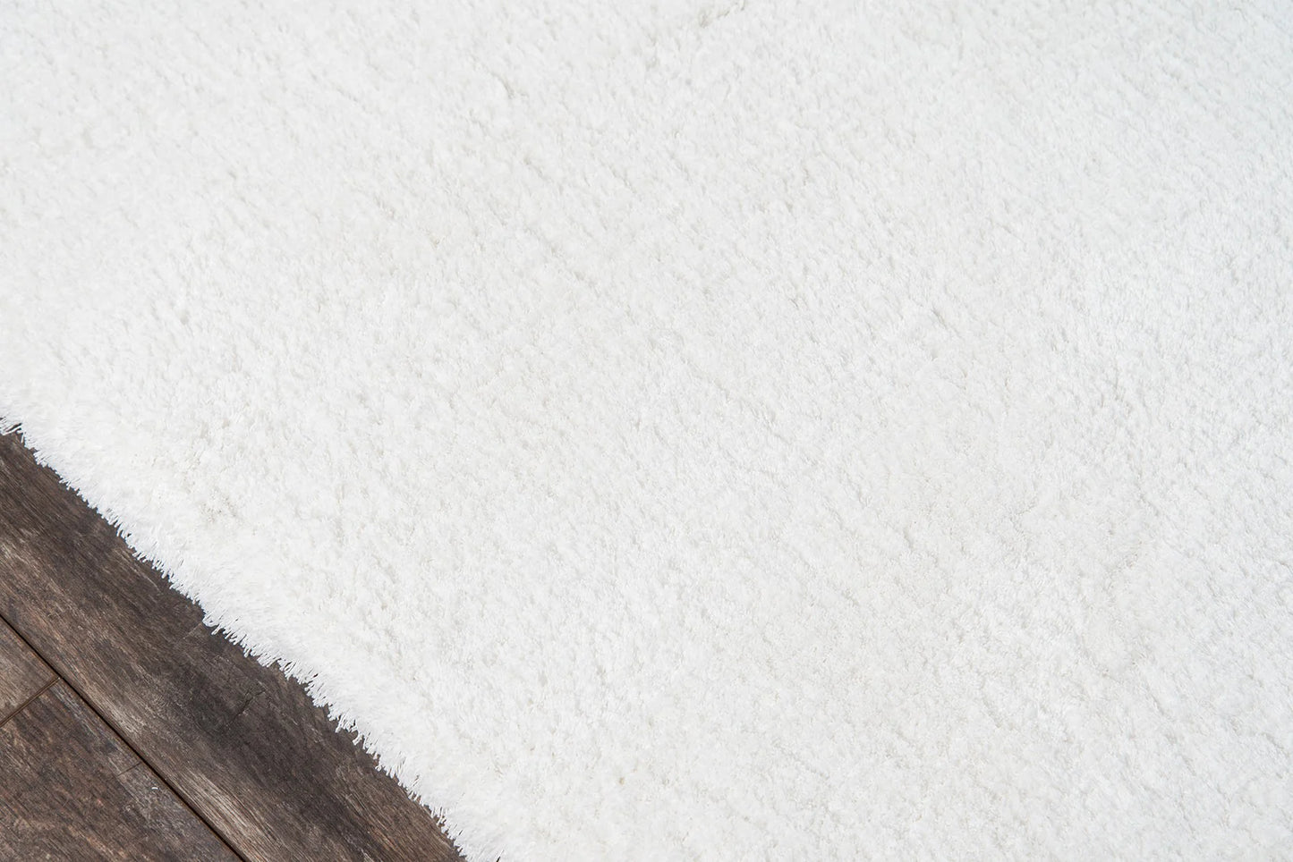 Momeni Velvet Shag VS-01 White Modern Hand Hooked Rug