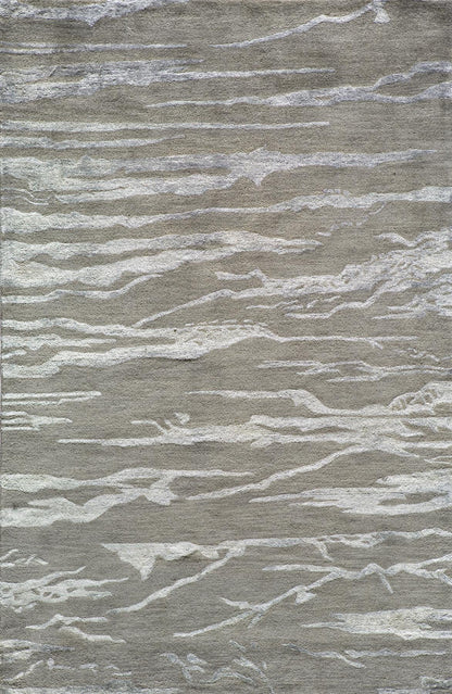 Momeni Zen ZEN-2 Grey Contemporary Hand Tufted Rug