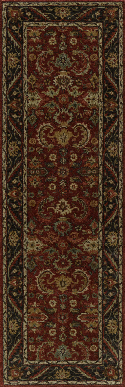 Momeni Zarin ZR-06 Pomegranate Traditional Hand Tufted Rug