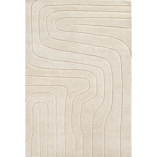 Momeni Canyon CYN-1 Ivory Contemporary Hand Tufted Rug
