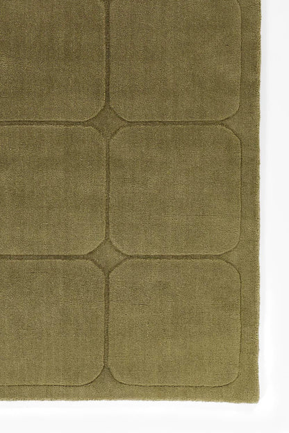 Momeni Contour CON-6 Green Contemporary Hand Loomed Rug